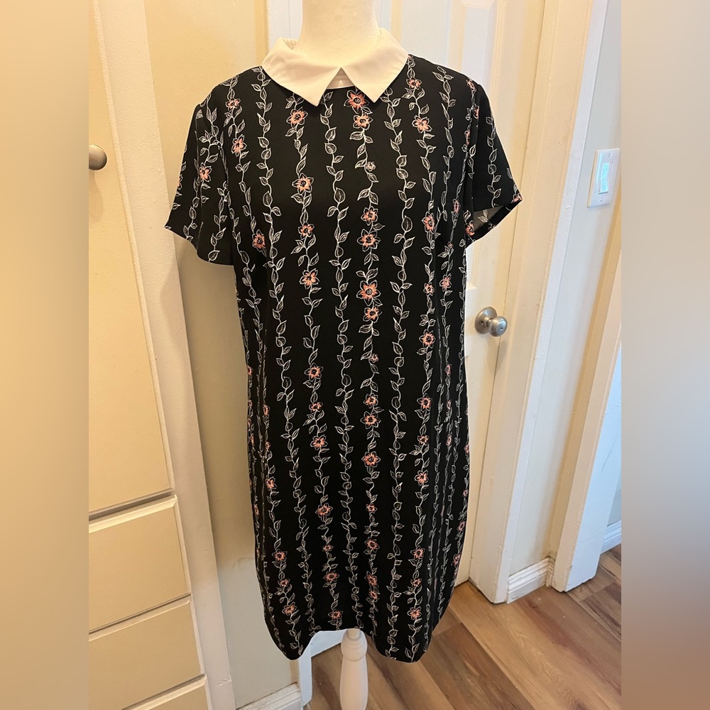 CeCe Monochrome Chic Dress